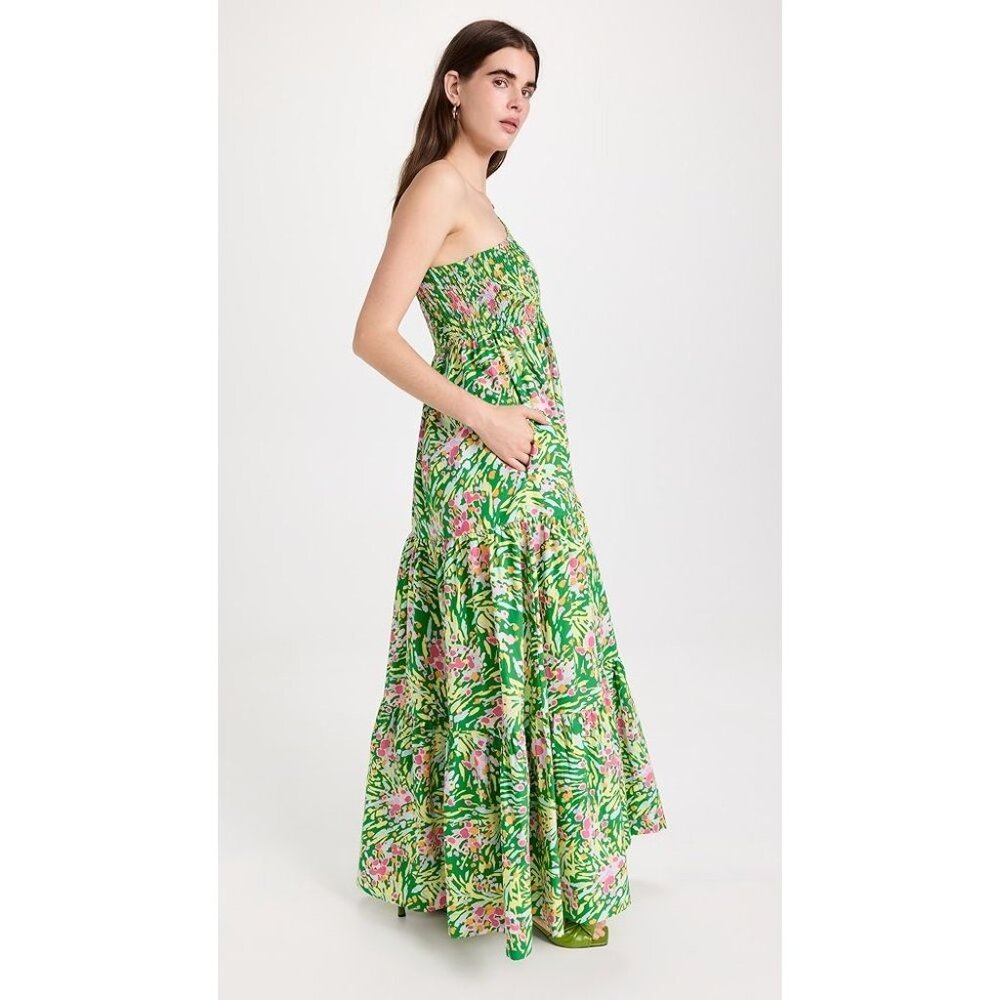 SWF NWT Centered One Shoulder Maxi Dress in Ischia size Small - Picture 9 of 10